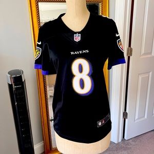 Women's M Baltimore Ravens Jackson #8 jersey